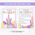 social distancing egg hunt activity